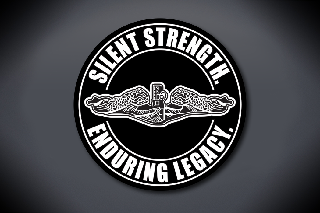 Silent Strength. Enduring Legacy. Vinyl Decal