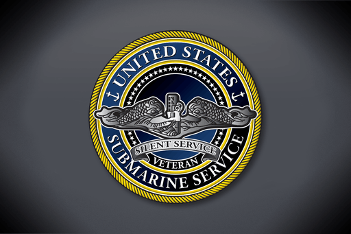 United States Submarine Service Magnet - Classic Veteran