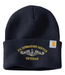United States Submarine Service Veteran Carhartt Watch Cap 2.0 Beanie with Dolphins - Navy Color