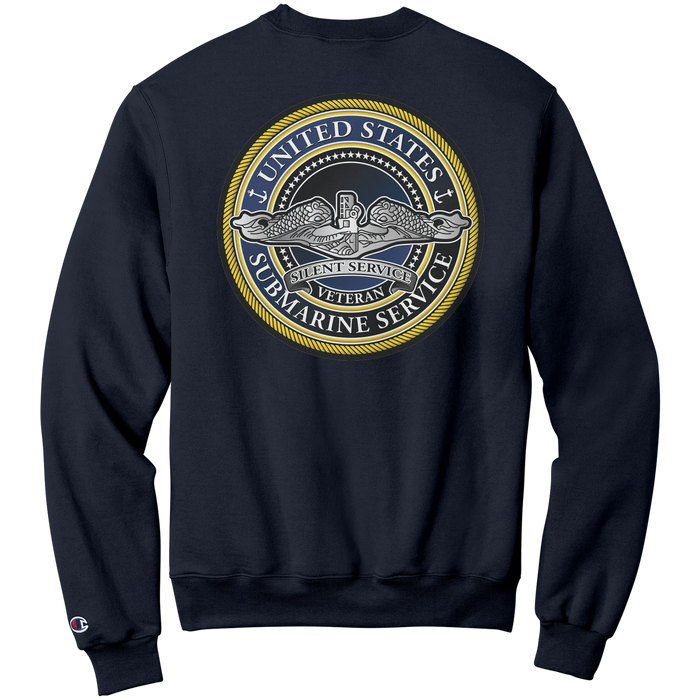 Classic Submarine Veteran Sweatshirt Back
