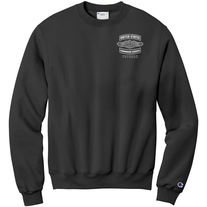 My Oath Has No Expiration - Sweatshirt -  Front Left Chest Veteran with Dolphins