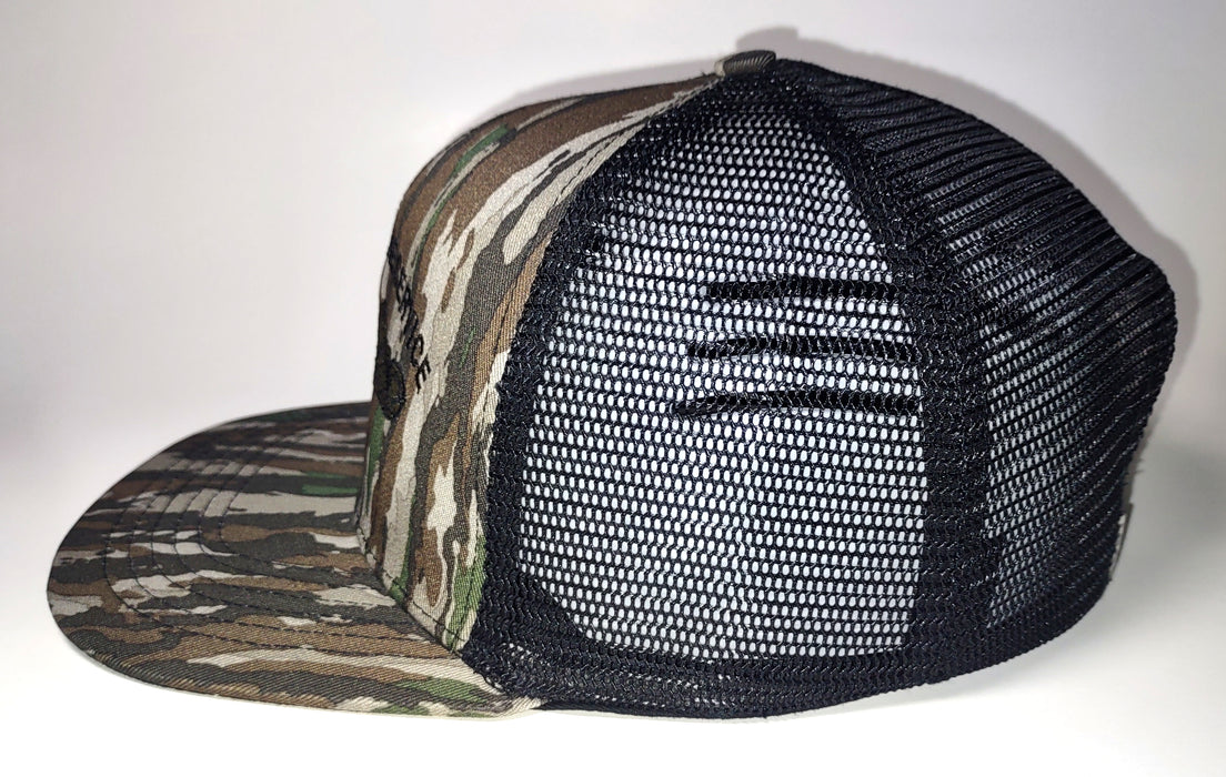 Realtree Original & Black Slate Hat - United States Submarine Service Veteran Embroidered Hat - Left Side