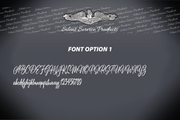 United States Submarine Service Flask - Custom Engraved Message Font Option 1