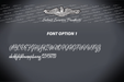 United States Submarine Service Flask - Custom Engraved Message Font Option 1