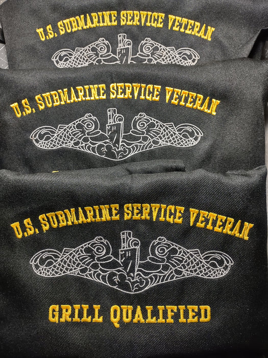 US Submarine Service Veteran Aprons