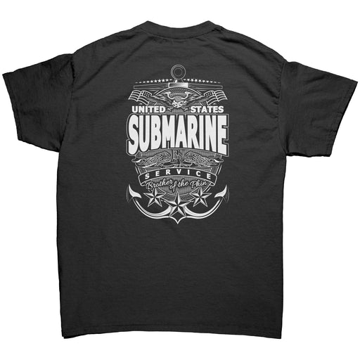 United States Submarine Service T-Shirt - Brother Of The Phin (Active Duty)