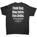 United States Submarine Service T-Shirt - Field Day. Bug Juice. Fire Drills.