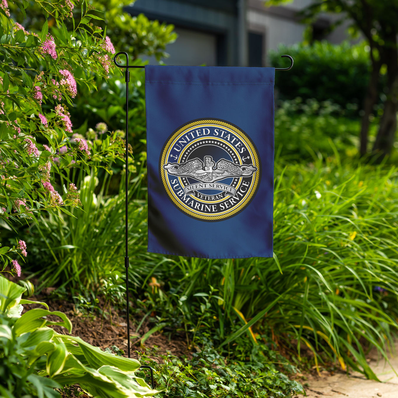 Submarine Service Garden Flags for Veterans & Patriotic Yards