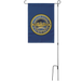 United States Submarine Service Garden Flag – Classic Officer Veteran Edition | Double-Sided Outdoor Garden Flag - Flag with Stand