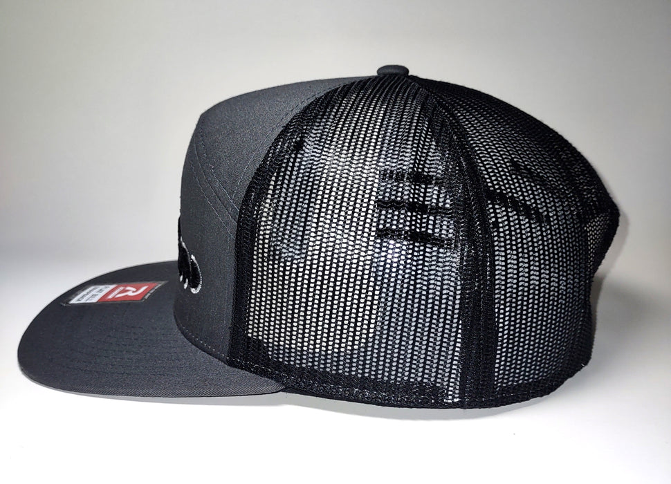 Veteran Submarine Shape Embroidered Hat- Snap Back Richardson 168- Left Side