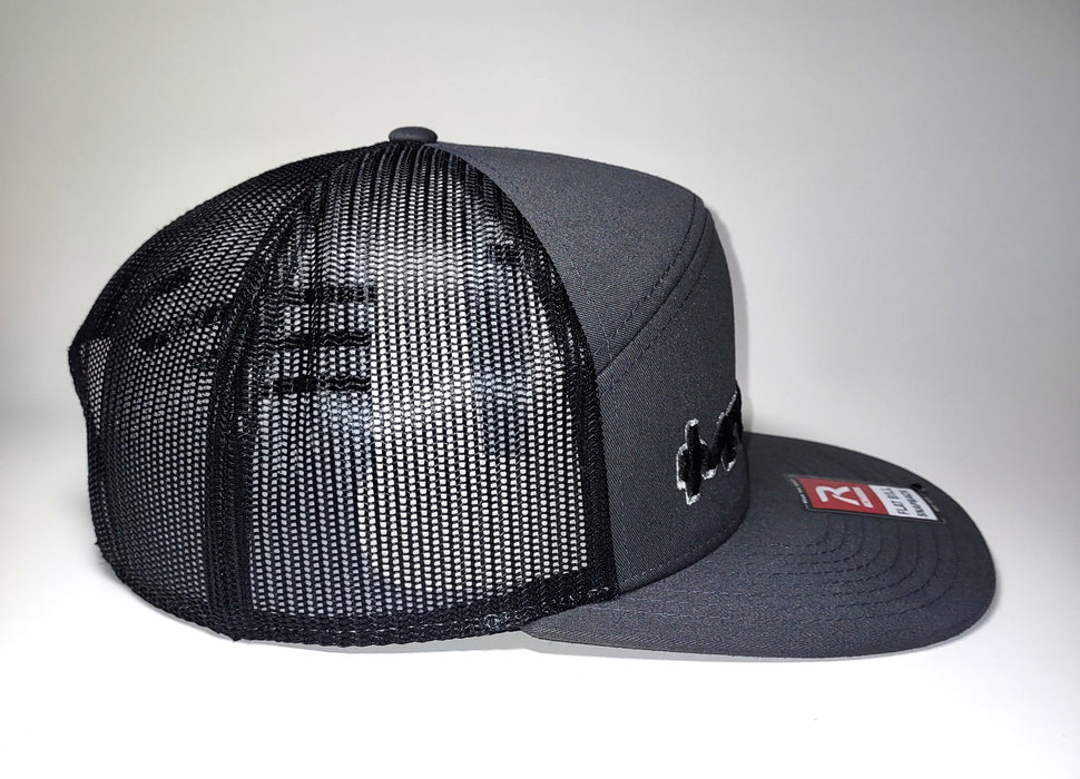Veteran Submarine Shape Embroidered Hat- Snap Back Richardson 168- Right Side