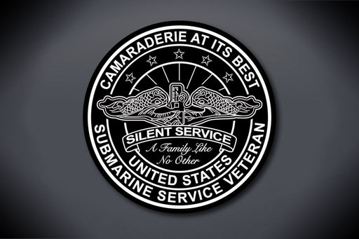 United States Submarine Service Veteran Camaraderie At Its Best Decal