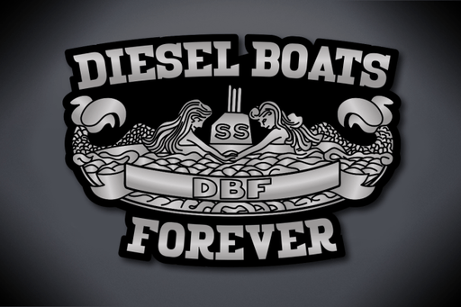 Diesel Boats Forever DBF Magnet