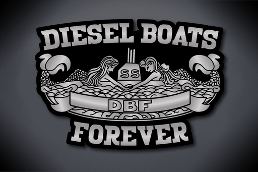 Diesel Boats Forever DBF Decal