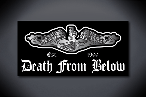 Death From Below Est. 1900 Decal