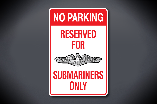 United States Submarine Service Aluminum Sign Collection