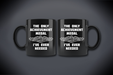 The Only Achievement Medal I've Ever Needed 11oz. Black Ceramic Mug