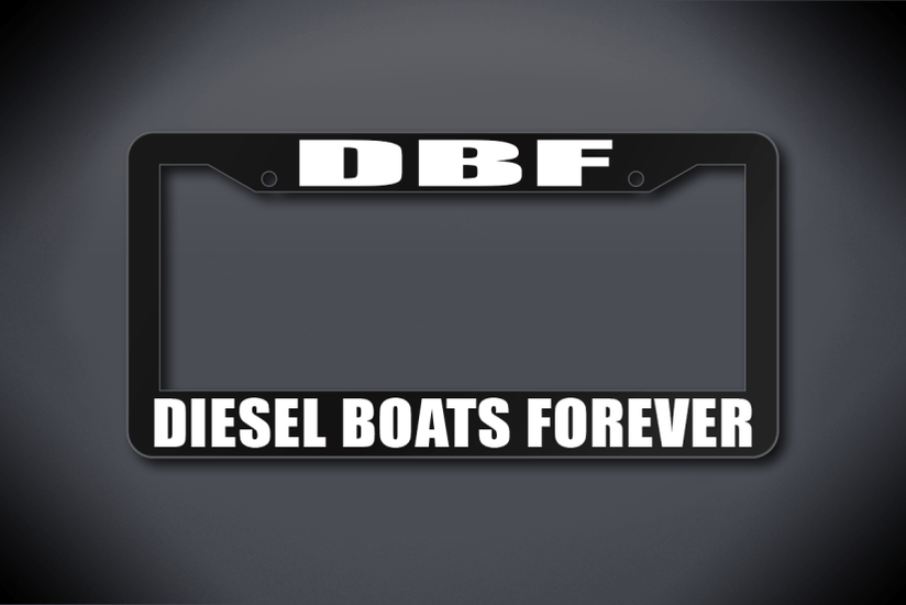 United States Submarine Service License Plate Frame Collection — Silent Service Products