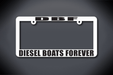 United States Submarine Service License Plate Frame - DBF (Diesel Boats Forever) (Thin / Thick White Frame)