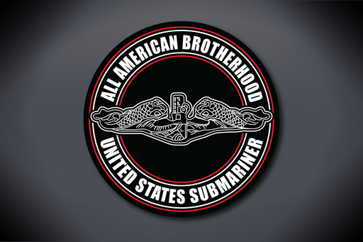 United States Submariner All American Brotherhood Vinyl Decal