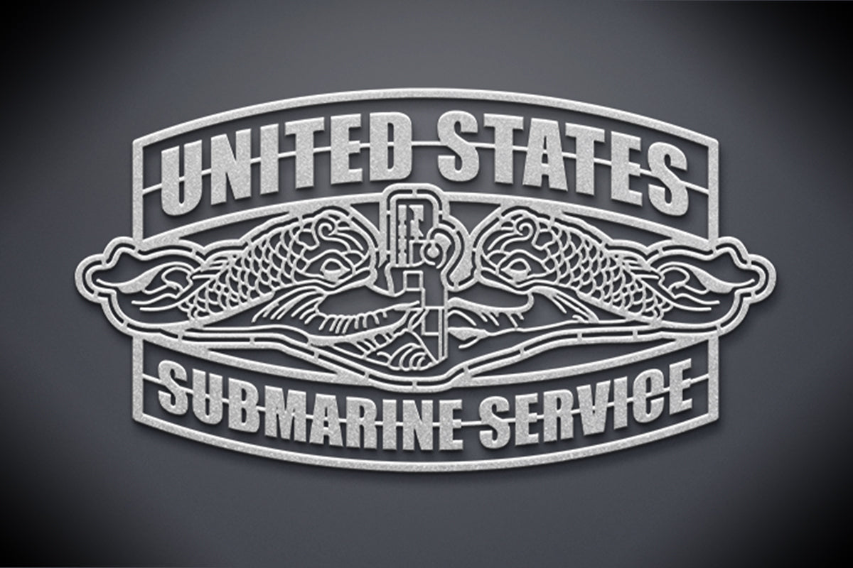 United States Submarine Steel Sign Collection