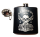 United States Submarine Service - Death From Below Engraved Flask - Front Decoration